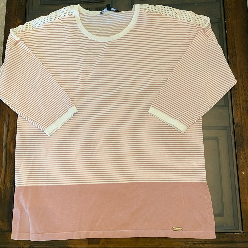 Piccadilly Canada Rose Pink Light Sweater size XS NWOT - Picture 12 of 14